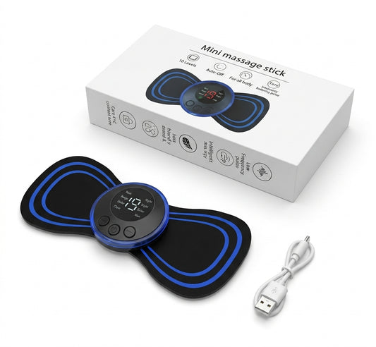 Mini Portable Electric Body Massager (8 Modes) – Instant Pain Relief